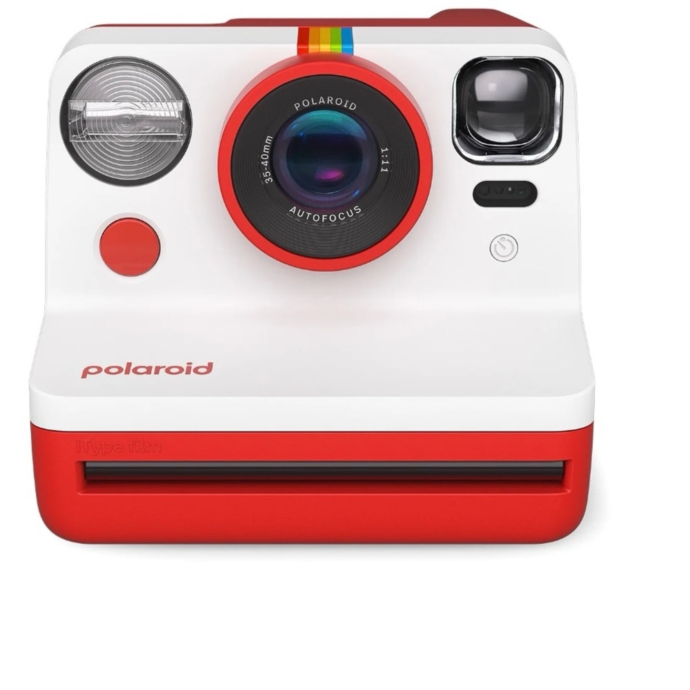 Polaroid Autofocus Camera - Red & White